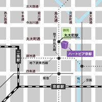ハートピア京都　アクセス　地図